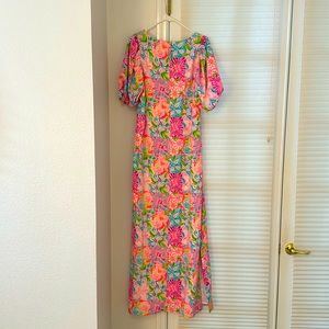 Brand new, Lily Pulitzer floor length dress. Just in time for spring!